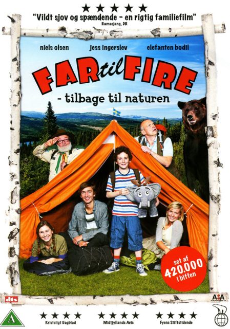 Far til fire tilbage til naturen